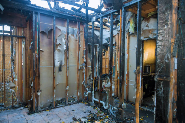 Professional Structural Rebuild technician working in Harrisburg, NC